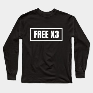 Free!! Free!! Free!!! Long Sleeve T-Shirt